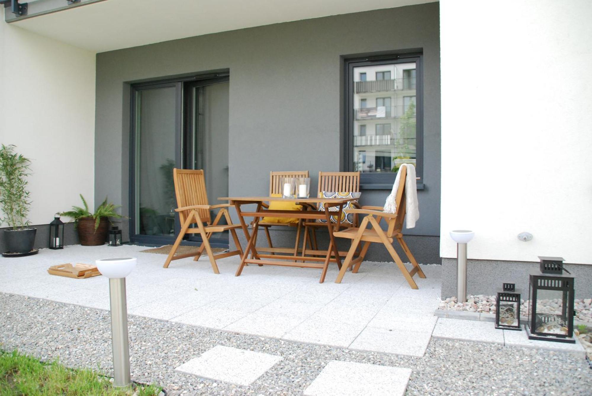 Relax&Comfort New Waw 50 Sqm With Terrace, Garden, Free Parking And Ac Varsovia Exterior foto