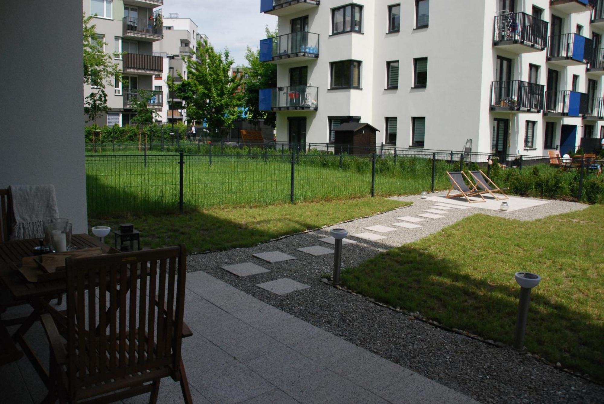 Relax&Comfort New Waw 50 Sqm With Terrace, Garden, Free Parking And Ac Varsovia Exterior foto