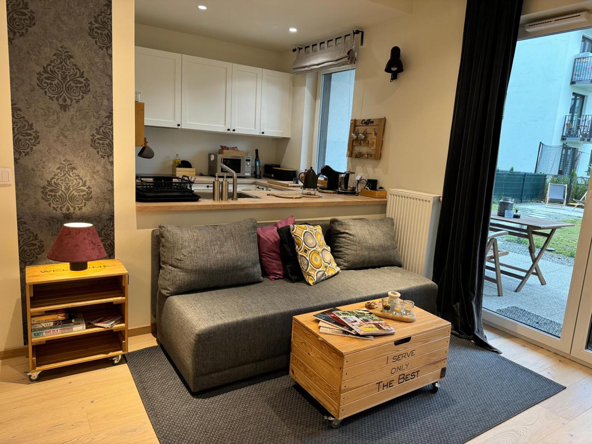 Relax&Comfort New Waw 50 Sqm With Terrace, Garden, Free Parking And Ac Varsovia Exterior foto
